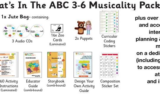 ABC Creative Music Musicality Resource for Early Years