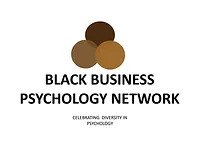 Black Business Psychology Network logo in black and brown