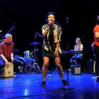 Young musicians and Laura White raise the roof at Make Some Noise event