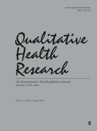 Cover of an issue of Qualitative Health Research