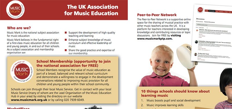 Music Mark featured in 'Your Subject Association'