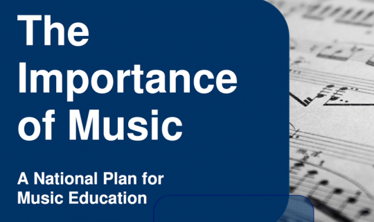 The Importance of Music - A National Plan